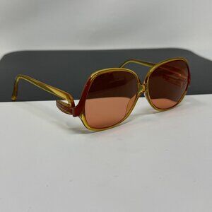 Terri Brogan Eyeglasses Optyl 8613 30 58 [] 11 Yellow Red Germany Retro